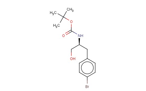 (S)-TERT-BUTYL 1-(4-BROMOPHENYL)-3-HYDROXYPROPAN-2-YLCARBAMATE